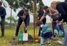 Albisu participó de jornada de plantación de árboles autóctonos por el Día Mundial de la Tierra