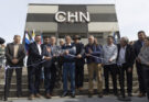 Orsi y Albisu encabezaron la puesta en funcionamiento de la Central Hortícola del Norte
