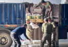 CECOED recibió camión de INDA con alimentos para dispositivos sociales y refugios