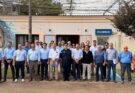 Albisu encabezó la segunda gira interinstitucional con instancias de trabajo en Belén y San Antonio