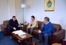 Albisu informó a los diputados Constenla y De Brum sobre la situación prevista ante el fenómeno de “El Niño”