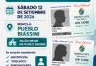 Oficina Electoral móvil atenderá en Pueblo Biassini el sábado 12 de setiembre