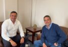 Eduardo Varela Minutti se reunió con el intendente Carlos Albisu