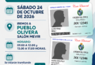 La Oficina Electoral Móvil estará en Pueblo Olivera este sábado 24 de octubre